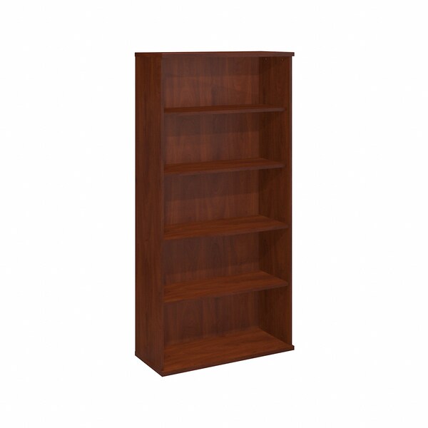 Bush Business Furniture 5 Shelf Bookcase in Hansen Cherry FTR008HC